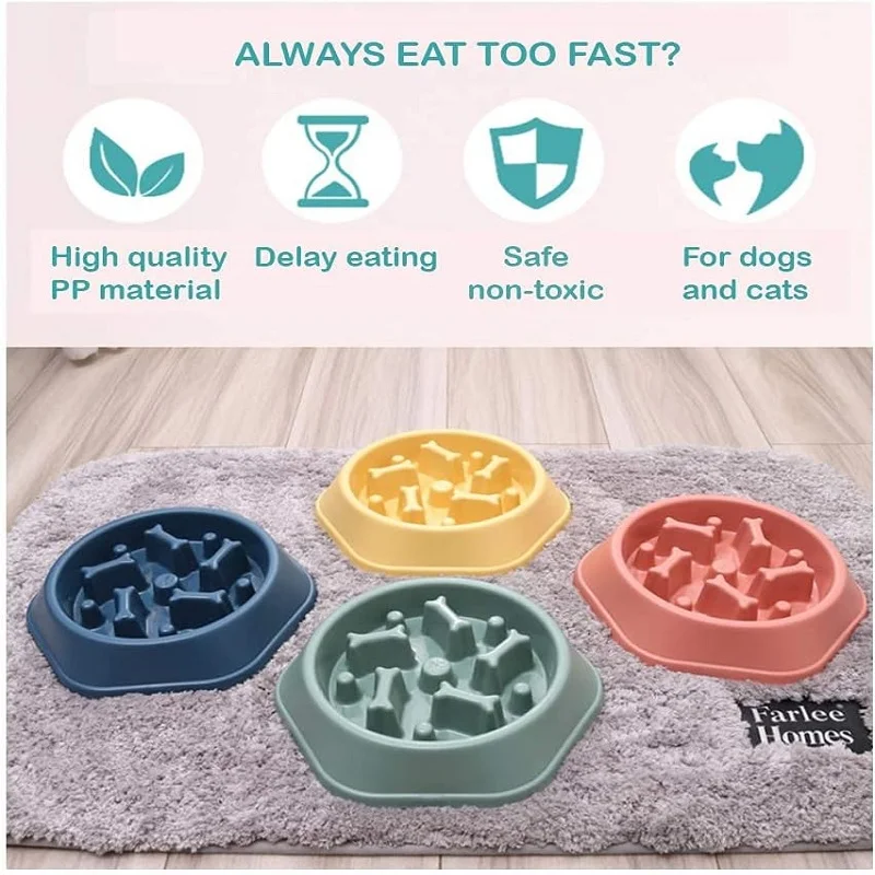 느린 속도로 먹는 강아지용 식기, 미끄럼 방지 기능,  - Royal Canin Food Medium 리뷰 및 가격