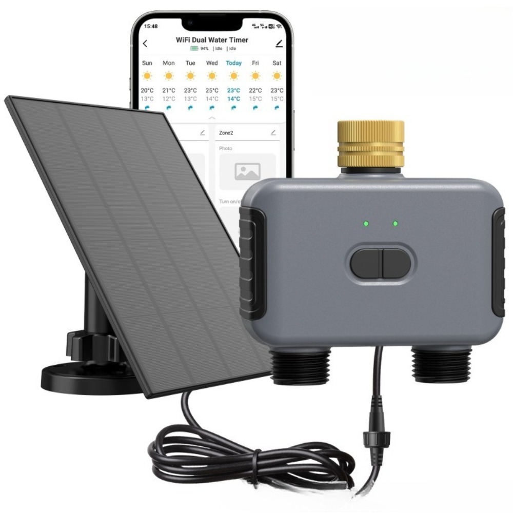 WiFi 듀얼 콘센트 스마트 워터 타이머 앱 원격 자동 - Timer Dual Outlet 리뷰 및 가격